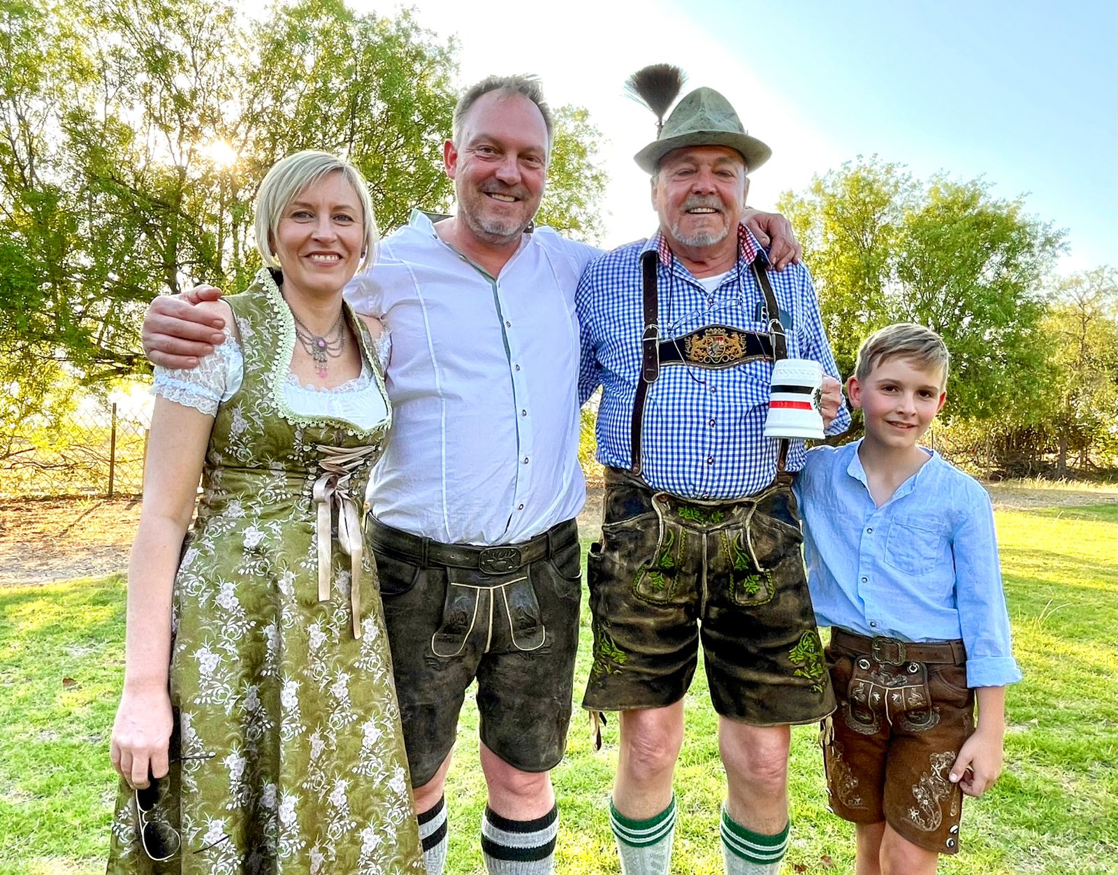German Club Paarl members celebrating German culture